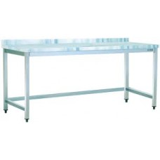 Marble Top Work Table without Bottom Shelf 